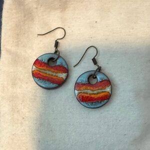 Colorful Handmade Dangle Earrings